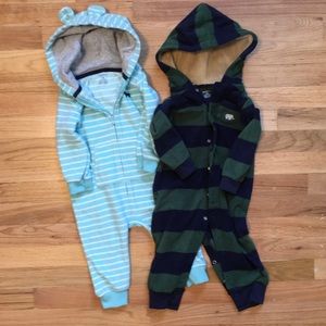 Carter’s toddler boy fleece jumpsuit(s).